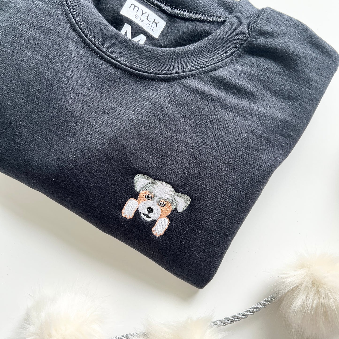 Custom Embroidered Dog Sweater